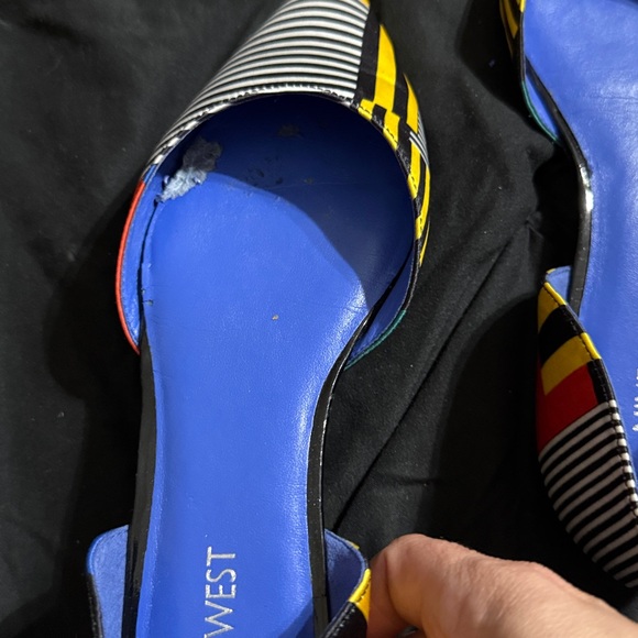 Nine West silky flat shoe. 7.5 - Picture 7 of 9
